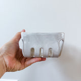 White Square Berry Bowl