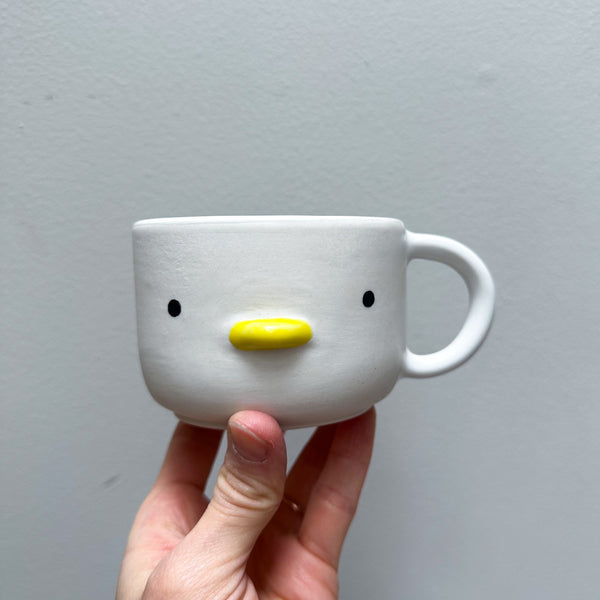 Cutie Porcelain Duck Mug