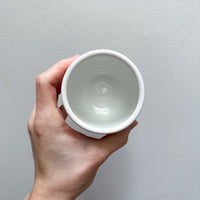 Orange Porcelain Cup