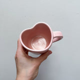 Seconds Sale: Pink Heart Mug