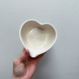 Red Hearts Heart Matcha Bowl