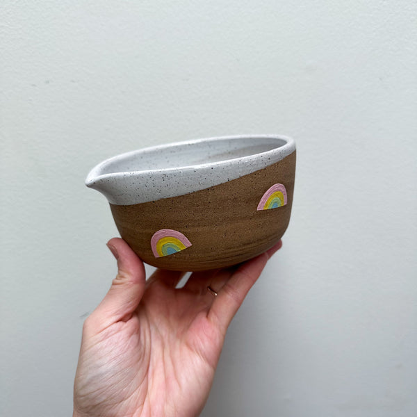 Sale: Speckled Rainbow Matcha Bowl