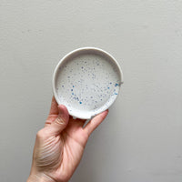Blue Speckled Spoon Rest