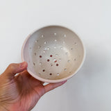 Pink & White Berry Bowl