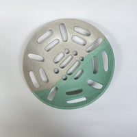 Large Mint & White Fruit Bowl