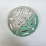 Large Mint & White Fruit Bowl