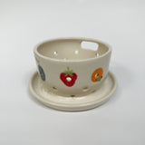 Very Hungry Caterpillar Berry Bowl w/ plate