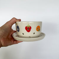 Very Hungry Caterpillar Berry Bowl w/ plate