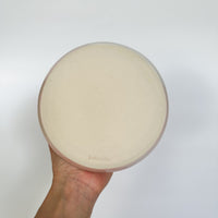White & Pink Berry Bowl w/ built-in plate