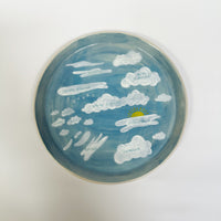 8" Cloud Nerd Plate