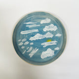 8" Cloud Nerd Plate