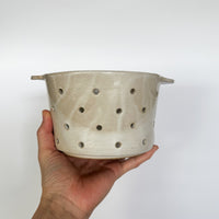 White Speckled Berry Bowl - Large
