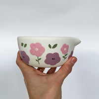 Spring Flowers Matcha Bowl