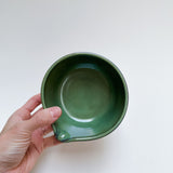 4" Green Matcha Bowl w/ Matte Rainbows