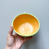 6" Cantaloupe Fruit Bowl