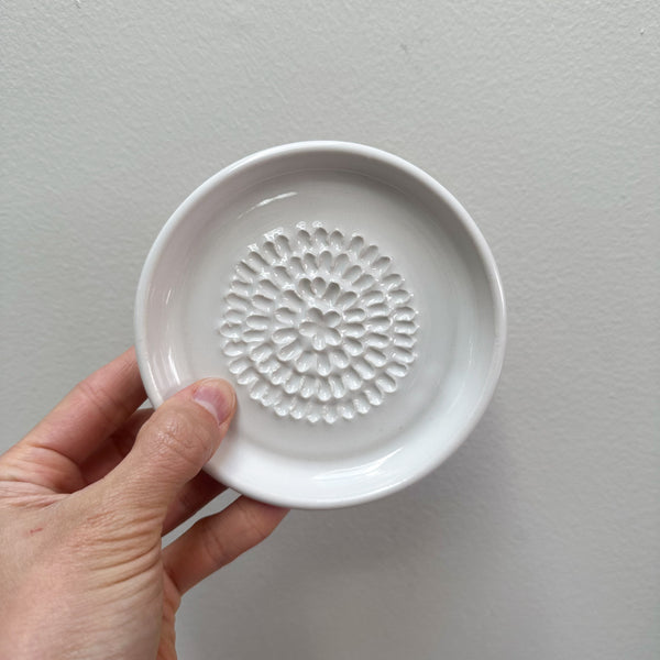 Garlic Grater - White