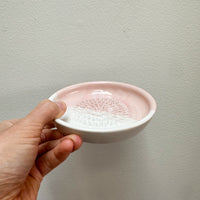Garlic Grater - Pink & White