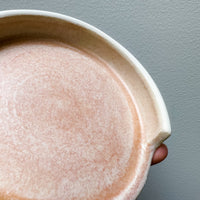 Pink Marbled Porcelain Spoon Rest