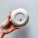 4" Porcelain Strawberry Bowl