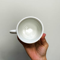 b&w Porcelain Moon Mug (12 oz)