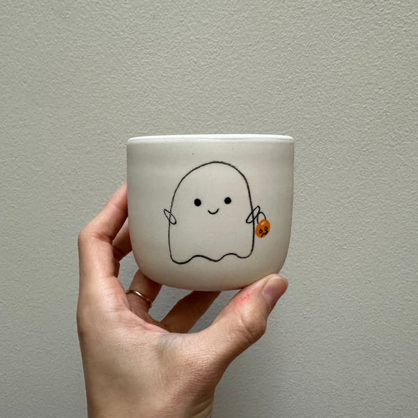 Porcelain Ghost Tumbler