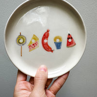 5" Very Hungry Caterpillar Plate