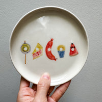 5" Very Hungry Caterpillar Plate