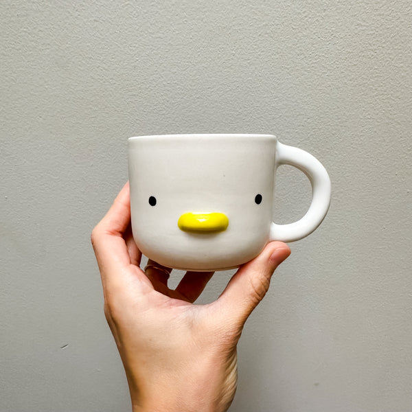 Cutie Porcelain Duck Mug