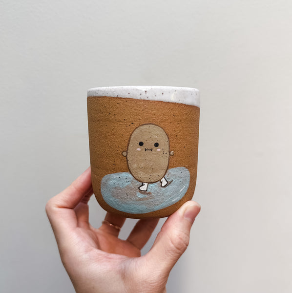 Ice Skating Potato Cup