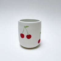 Cherry Porcelain Cup (10 oz)