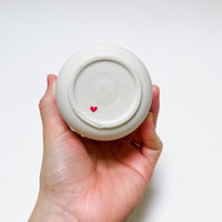 Red Hearts Porcelain Cup (10 oz)