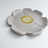 SALE: Speckled Daisy Flower Plate