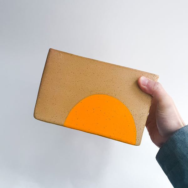 Orange Sun Speckled Box