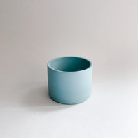 Small Robin's Egg Blue Porcelain Pot