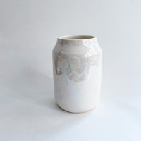 Pearlescent Iridescent Vase