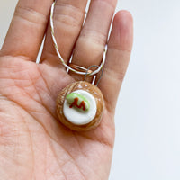 Ornaments: Miso Caramel Apple Cream Puff