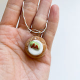 Ornaments: Miso Caramel Apple Cream Puff