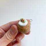 Ornaments: Miso Caramel Apple Cream Puff