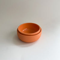 Orange Porcelain Dinnerware Set